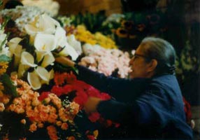 Flower Seller, Mexico City 1997